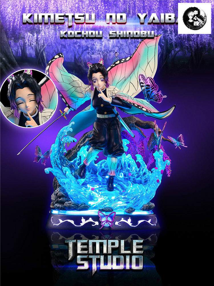 【李小西弟弟】圣殿 共鸣系列第二弹 虫柱 蝴蝶忍 限量手办gk