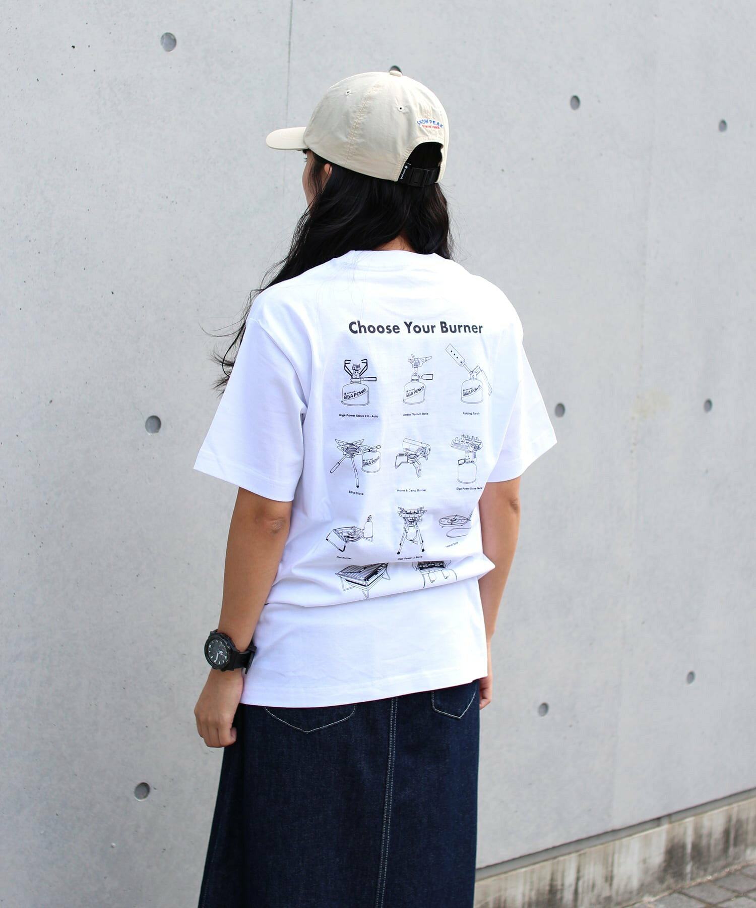 s-xxl 日单贵牌 sno*w*pe@k 日本线原单男女纯棉短袖T恤