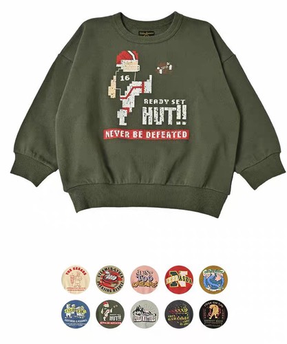 80-150 日单 markeys lsp马牌男童女童毛圈卫衣外贸原单童装