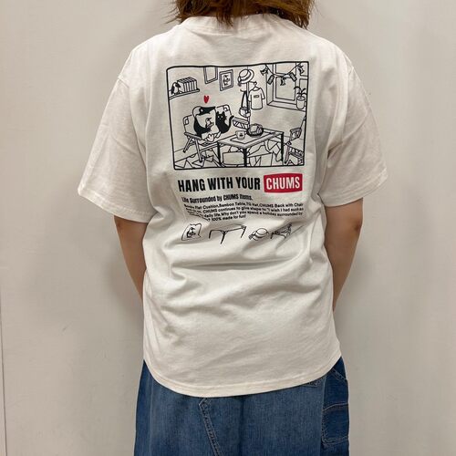 成人 日单贵牌 chums 洽洽鸟男款女款男士女士短袖T恤日本原单