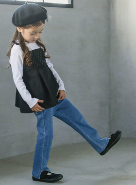 90-140 日单贵牌 slapslip 女童长袖外贸日本原单童装