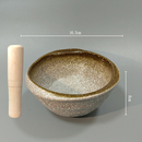 擂钵碗擂碗擂菜香根钵送木锤 包邮 新湘菜擂钵擂茄子擂辣椒皮蛋新式
