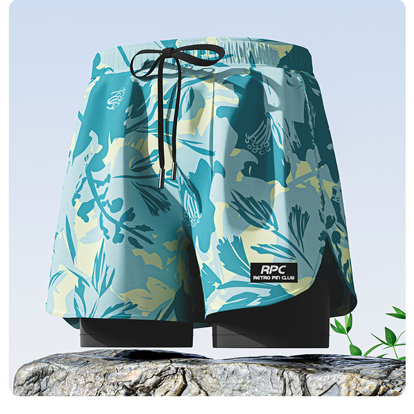 男款泳裤速干透气自由调节松紧带