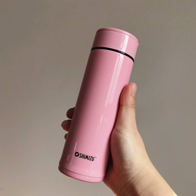 马卡龙色可爱茶水杯子学生保温杯