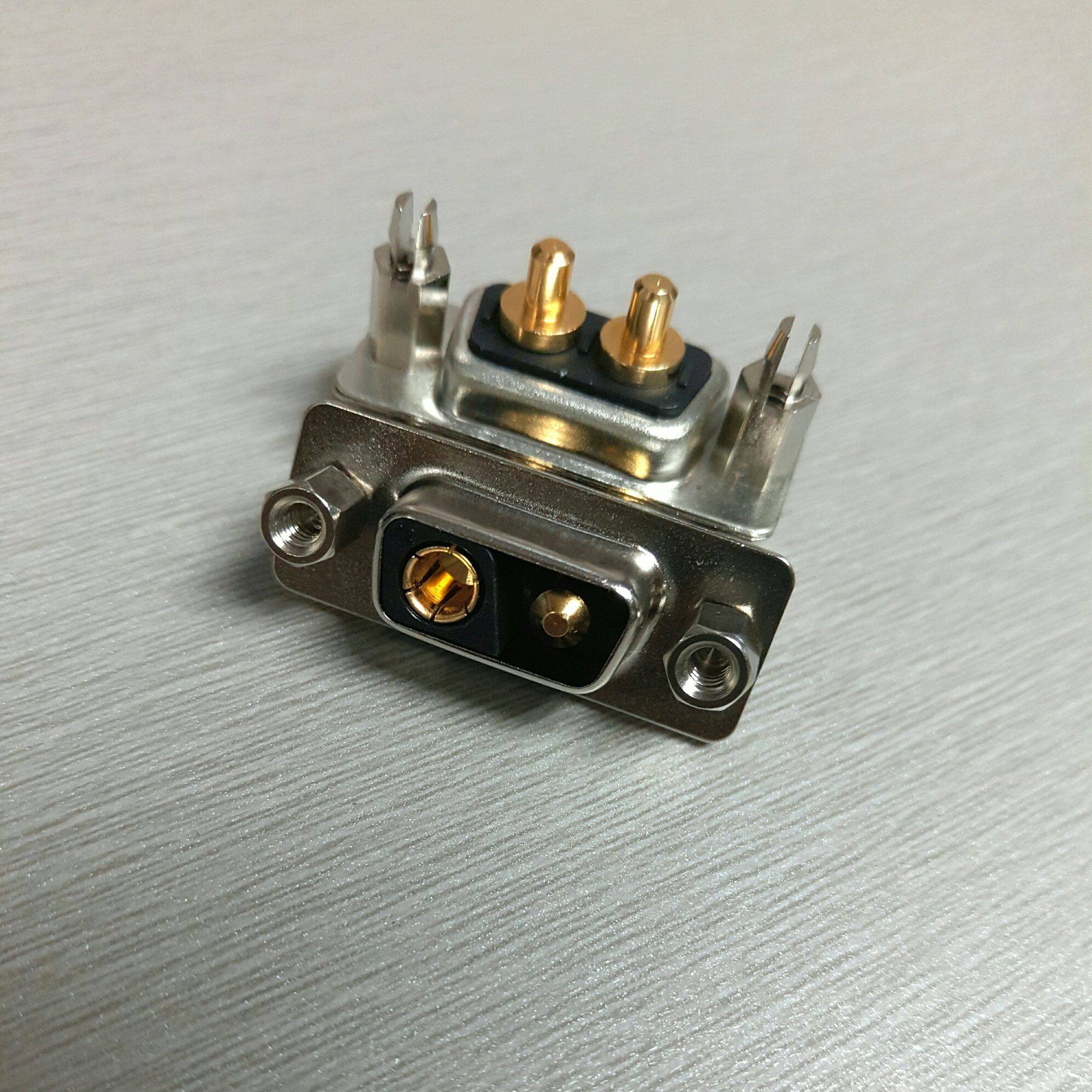 大电流D-SUB2V2直插母座连接器