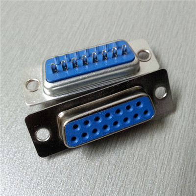 优质DB15PIN两排焊线母头连接器 DB15PIN两排焊线母头连接器