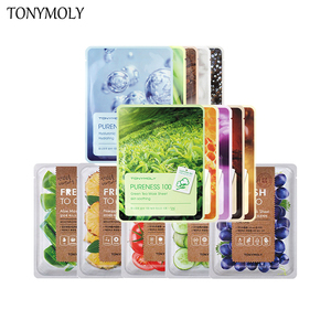 清仓韩国TONYMOLY托尼魅力面膜提亮去红血丝补水保湿舒缓敏感