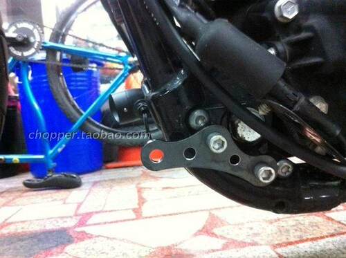 CHOPPER 哈雷 sportster 883/1200/48 專用前方向燈架