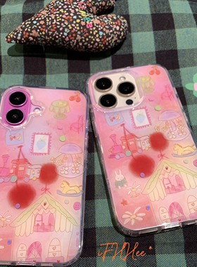 iFHHee  “梦游木马”原创设计 手绘风格 双层imd iphone 手机壳