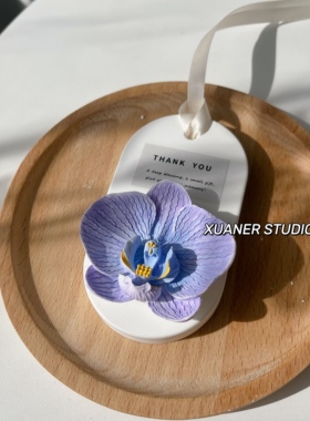 璇儿手作蝴蝶兰花模具香薰石膏扩香石滴胶花朵蜡烛硅胶模具diy