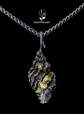 食肉者夜曲定制手工雕刻银杏叶