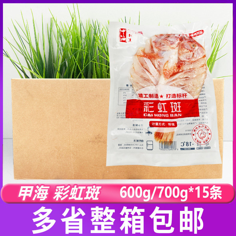 甲海彩虹斑15条/18条 冷冻半成品鲷鱼清蒸红烧腌制改花刀罗非鱼
