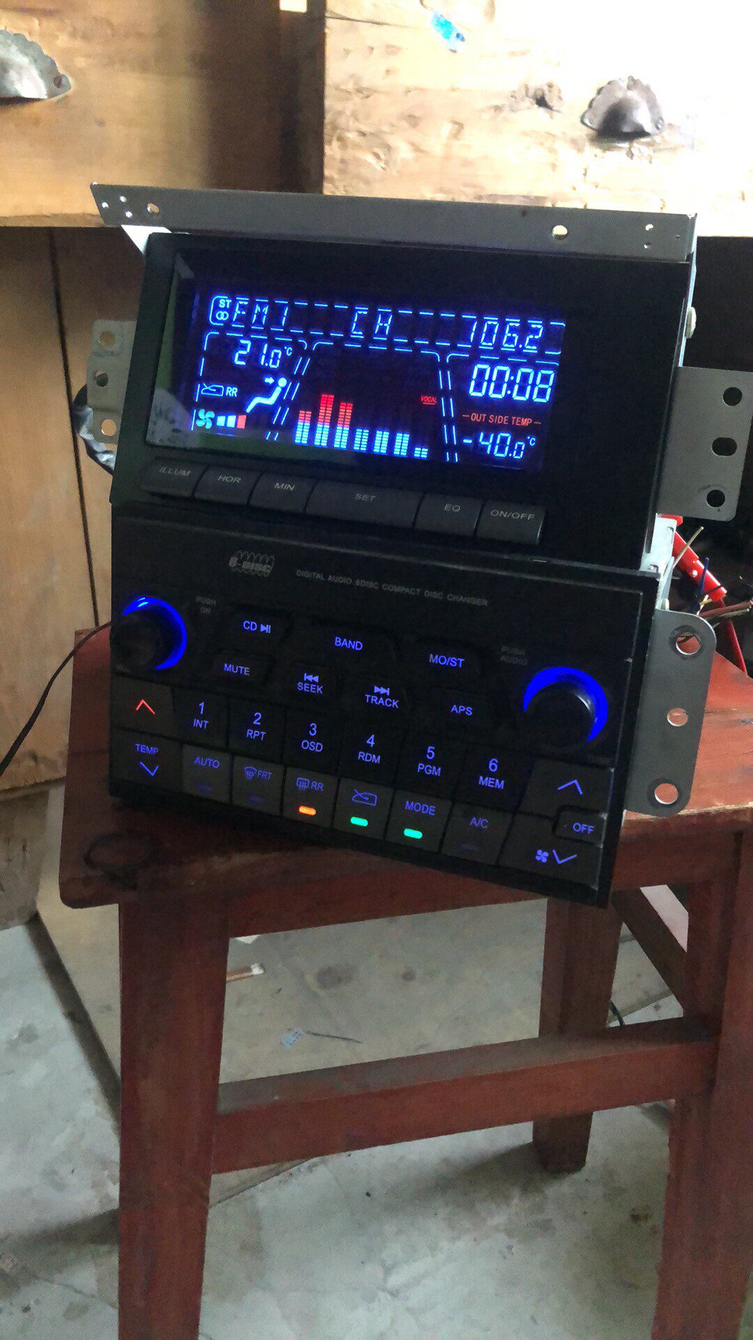 长城H3空调面板哈弗H3控制主机CD机收音机空调控制器拆车件配件
