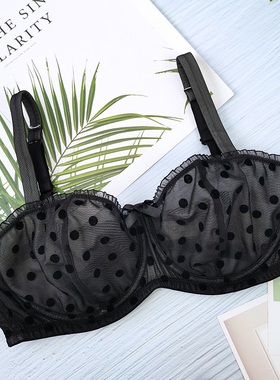 #550欧美大杯内衣有钢圈上托大胸显小抹胸半杯超薄胸罩65-70DEFGH