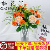 当日顺丰发货 鲜花混搭花束云南玫瑰花水养鲜切花插花百合家用