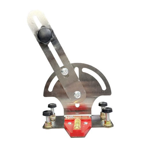 新升级旋转双水平珠水平仪挂架可调节红外线通用型瓦工木工支架