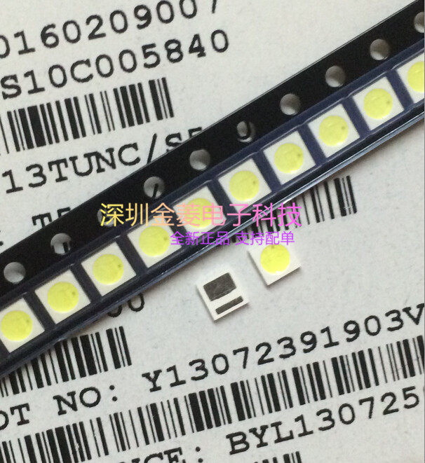 原装亿光3030灯珠 1w 3v 冷白光 液晶电视tv背光led(2000个/盘)