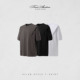 Toos.25SS 立体活页结构剪裁宽松短袖 T恤tee
