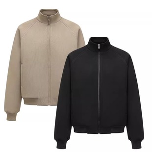 Toos.25 重磅立体挺阔复合空气层立领拉链卫衣外套