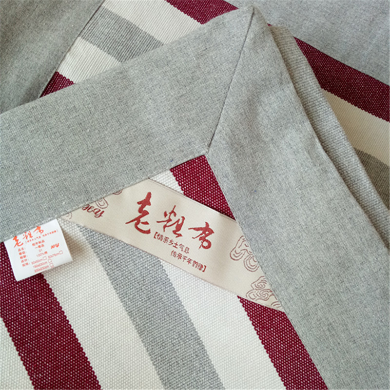 手织老粗布凉席床单合股加厚布凉席三件套1.51.8m床折叠席子夏季