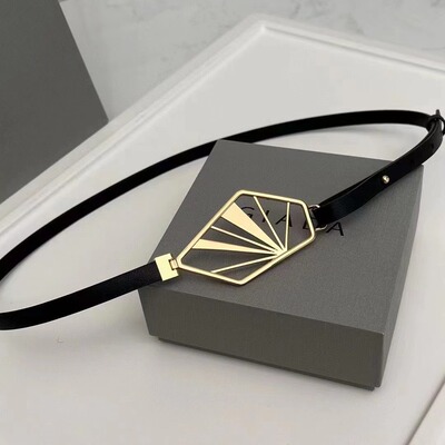 GIADA迦达腰带女头层牛皮真皮皮带装饰配饰配裙子高级设计感小众