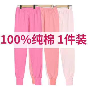 女棉裤 老人打底裤 宽松薄款 子纯棉内穿秋冬棉毛裤 保暖裤 中老年秋裤