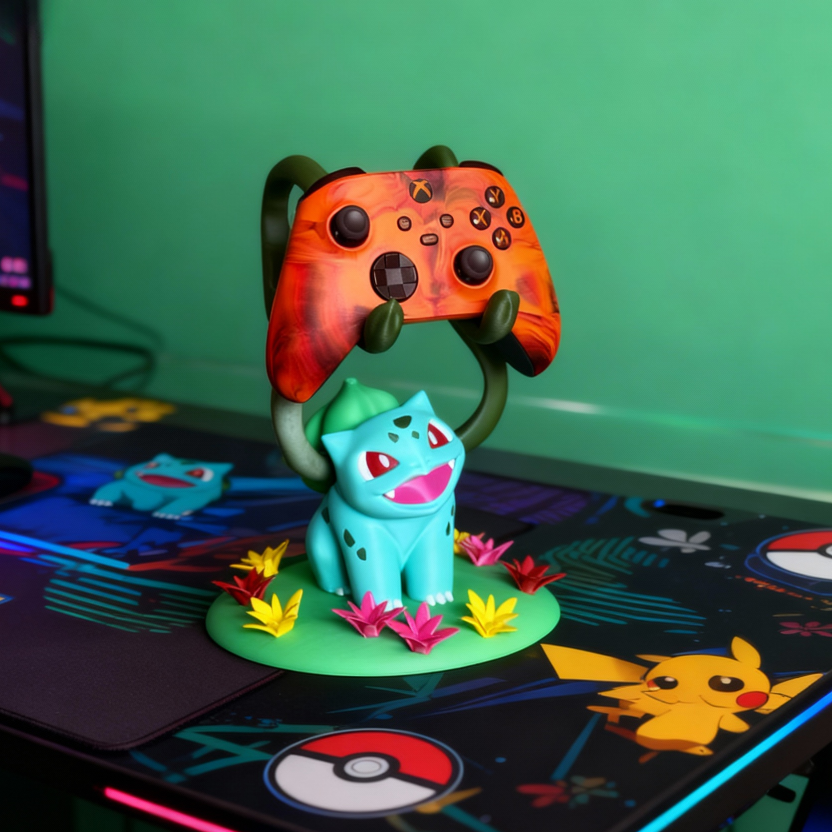 宝可梦周边妙蛙种子手柄支架创意礼物