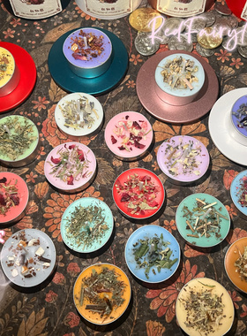 红仙菇R·F·M原创手工草药蜡烛 大豆蜡 茶蜡 2h/4h/8h小铝壳款