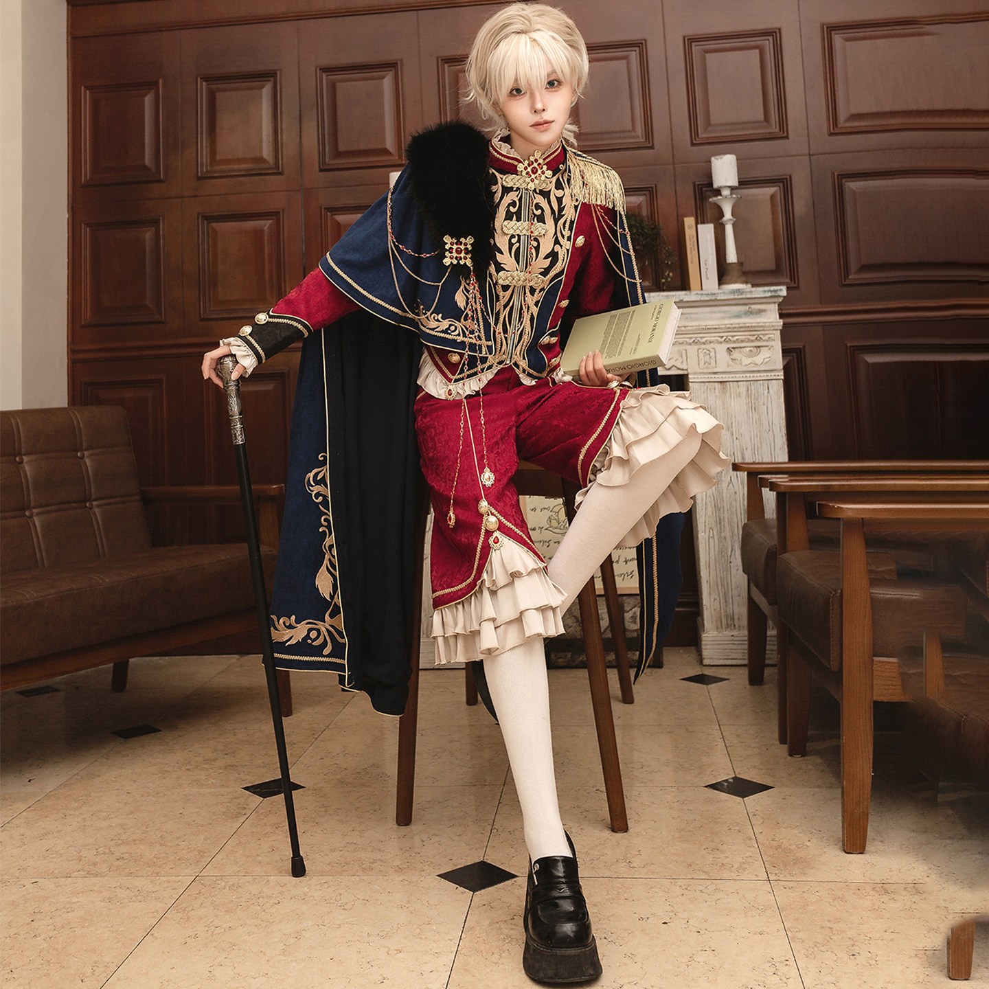 英伦风Lolita王子系基佬装套装