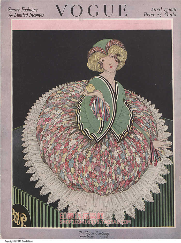 1892-1916古籍资料vogue复古时尚英文杂志29本pdf