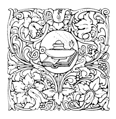 设计素材 Dover 花卉插图纹饰图案 Floral Designs 636P