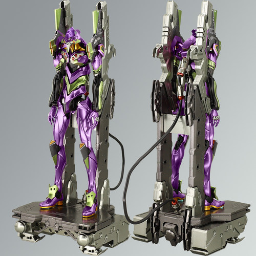 千手万代金属色初号机拼装模型