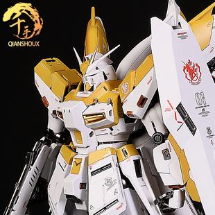 千手万代改色MG海牛海涅高达卡版拼装模型RX-93-ν2Hi-ν男孩礼物