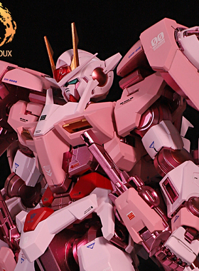 千手万代三红00R MG高达升降翼强化模组粒子储存罐拼装模型玩具