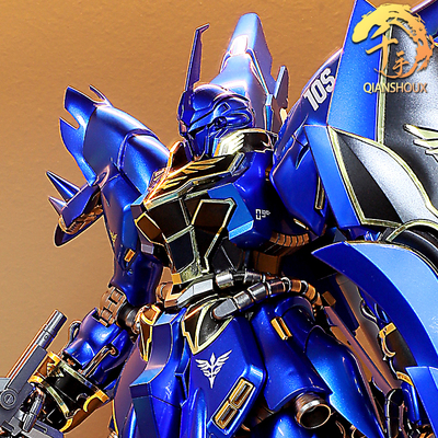 千手万代电镜蓝MG新安洲高达模型