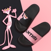 粉红豹拖鞋 少女凉拖鞋 女夏室内防滑洗澡软底家居托鞋 家用2020新款