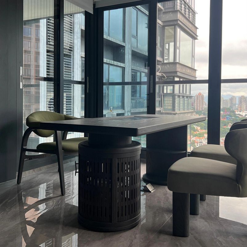 新中式茶台实木茶桌2025新款高端客厅家用泡茶桌轻奢现代高级感