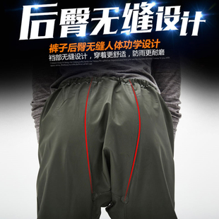 小燕子单条雨裤下半身防水透气男女钓鱼外卖加厚耐磨骑电动摩托车