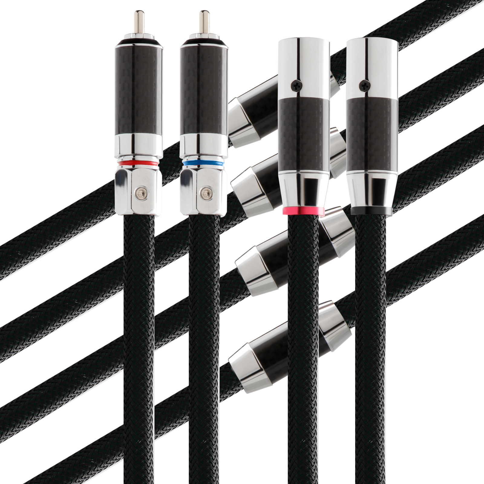 麦景图 2328 发烧rca莲花转卡侬xlr音频线hifi音响调音台接功放线