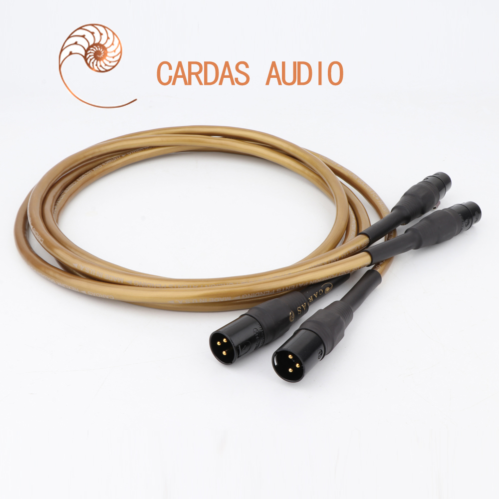 CARDAS卡达斯发烧HiFi碳纤维卡侬音频线话筒线功放XLR平衡信号线