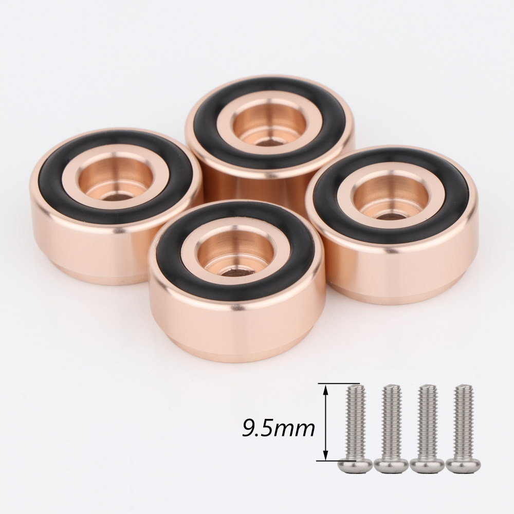 铝合金音响功放机脚 音箱脚钉CD机电脑避震减震脚垫直径20高10mm