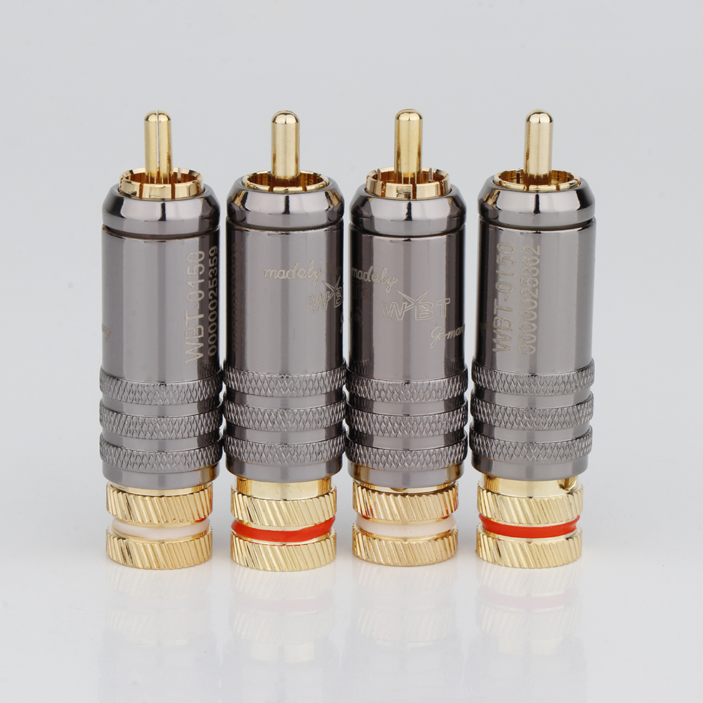 Preffair镀金莲花插头