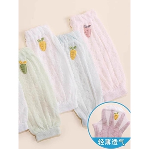 婴儿袖套夏季薄款睡觉空调防晒防蚊新生儿幼儿护胳膊宝宝护手臂套