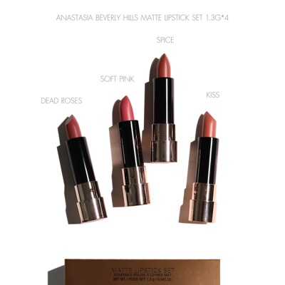 现货 美国Anastasia Beverly Hills哑光口红Dead Rose 1.3g雾面