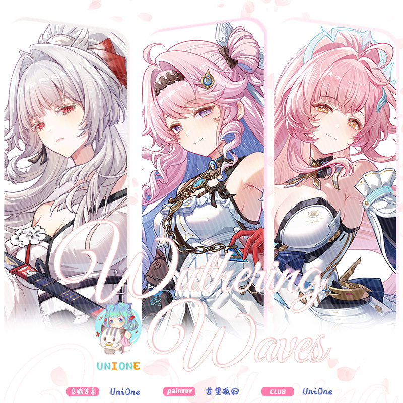 【画师授权】鸣潮原创同人达妮娅周边爱弥斯吧唧绯雪徽章色纸挂件