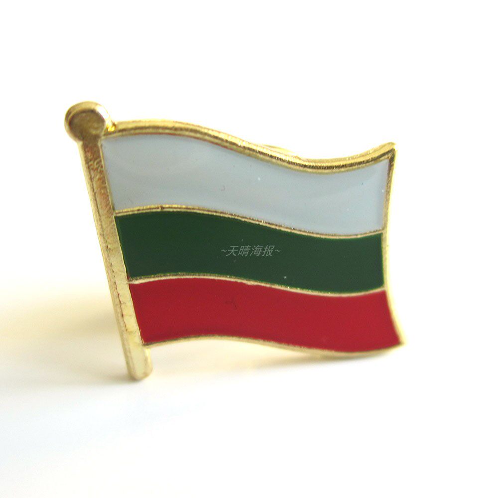 胸针礼物金属国旗徽章