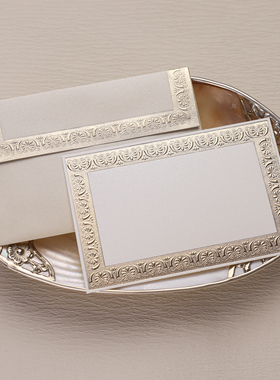 现货Echoes复古质感浮雕烫金手帐祝福表白寄语鲜花信封留言卡贺卡