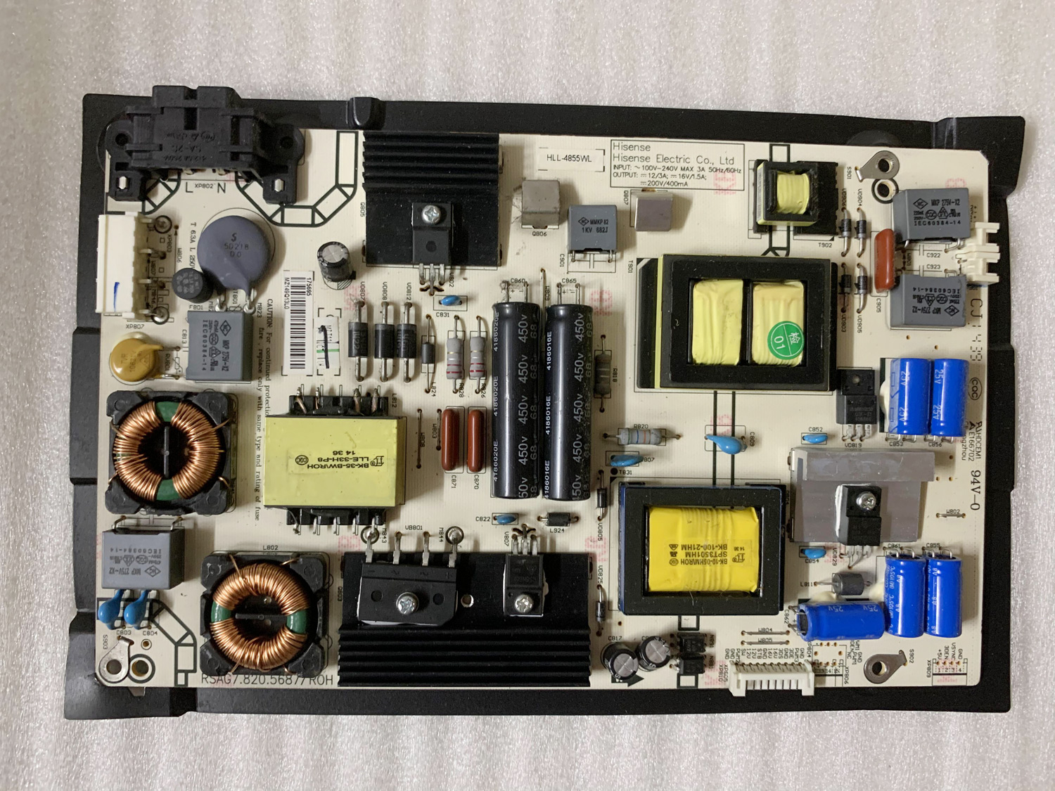 海信LED48K320U 43EC520 50EC290 50K220JD电源板RSAG7.820.5687