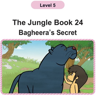 Little fox5级Jungle book森林王子阿拉丁英语台词打印A4学习本