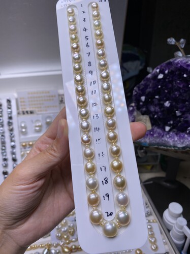 海水珍珠 南洋金珠  凯西珍珠 keshi 干枯玫瑰